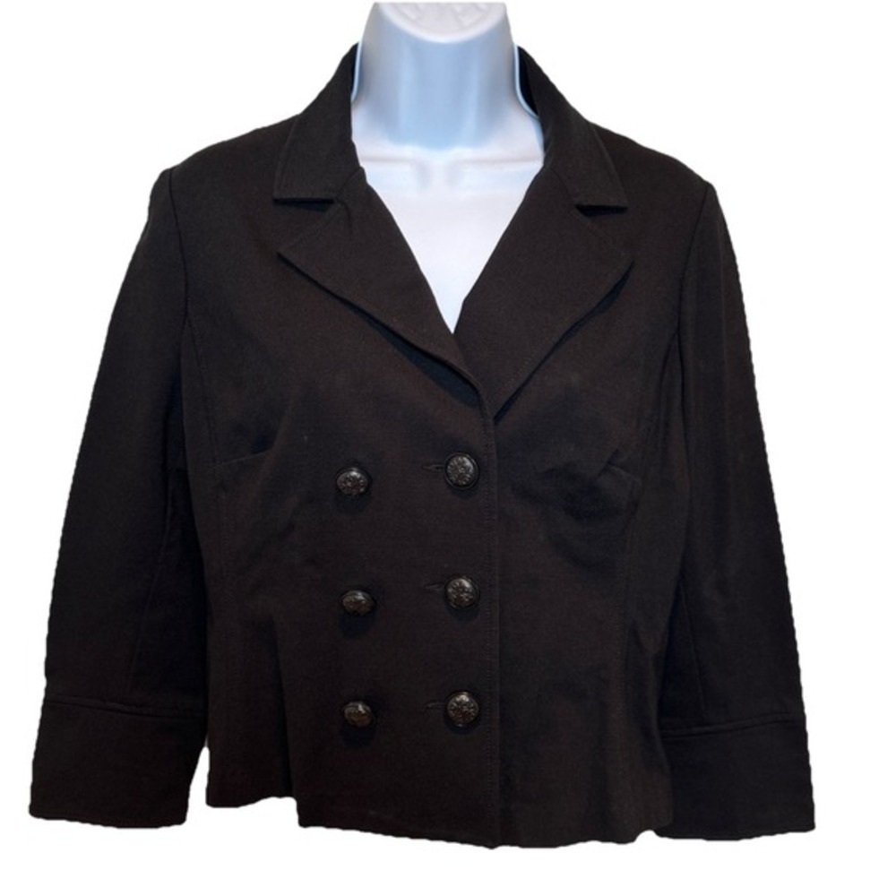 Cabi Small Black‎ Blazer Jacket Coat Spandex